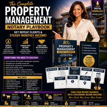 Load image into Gallery viewer, Property Management Notary Playbook