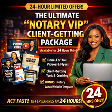 Load image into Gallery viewer, NOTARY VIP "CLIENT- GETTING" PACKAGE