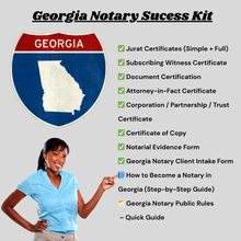Load image into Gallery viewer, THE GEORGIA NOTARY "GET IT ALL" BUNDLE- Get 10 amazing template bundles & more!