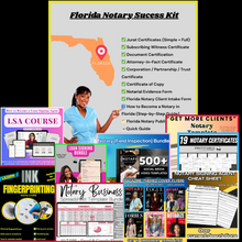 Load image into Gallery viewer, THE FLORIDA NOTARY "GET IT ALL" BUNDLE- Get 10 amazing template bundles & more!