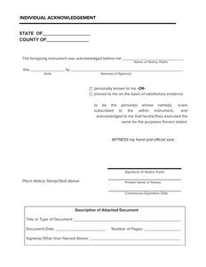 Notary Certificate Bundle – Editable + Print-Ready (19 Templates)