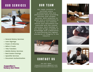 CUSTOM BROCHURE