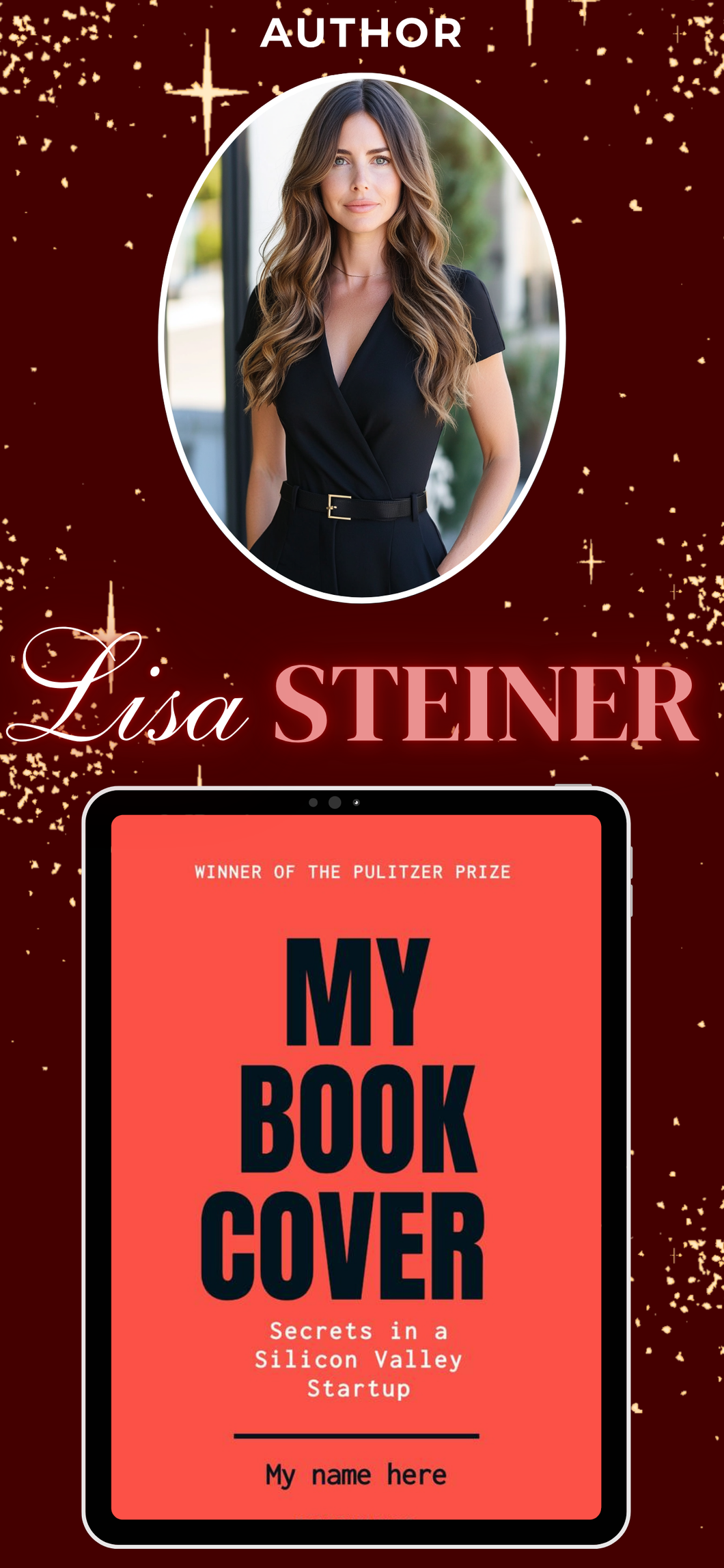 Get Author/Book Reels (Editable on Canva)