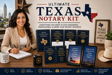 Load image into Gallery viewer, ULTIMATE "TEXAS NOTARY KIT"
