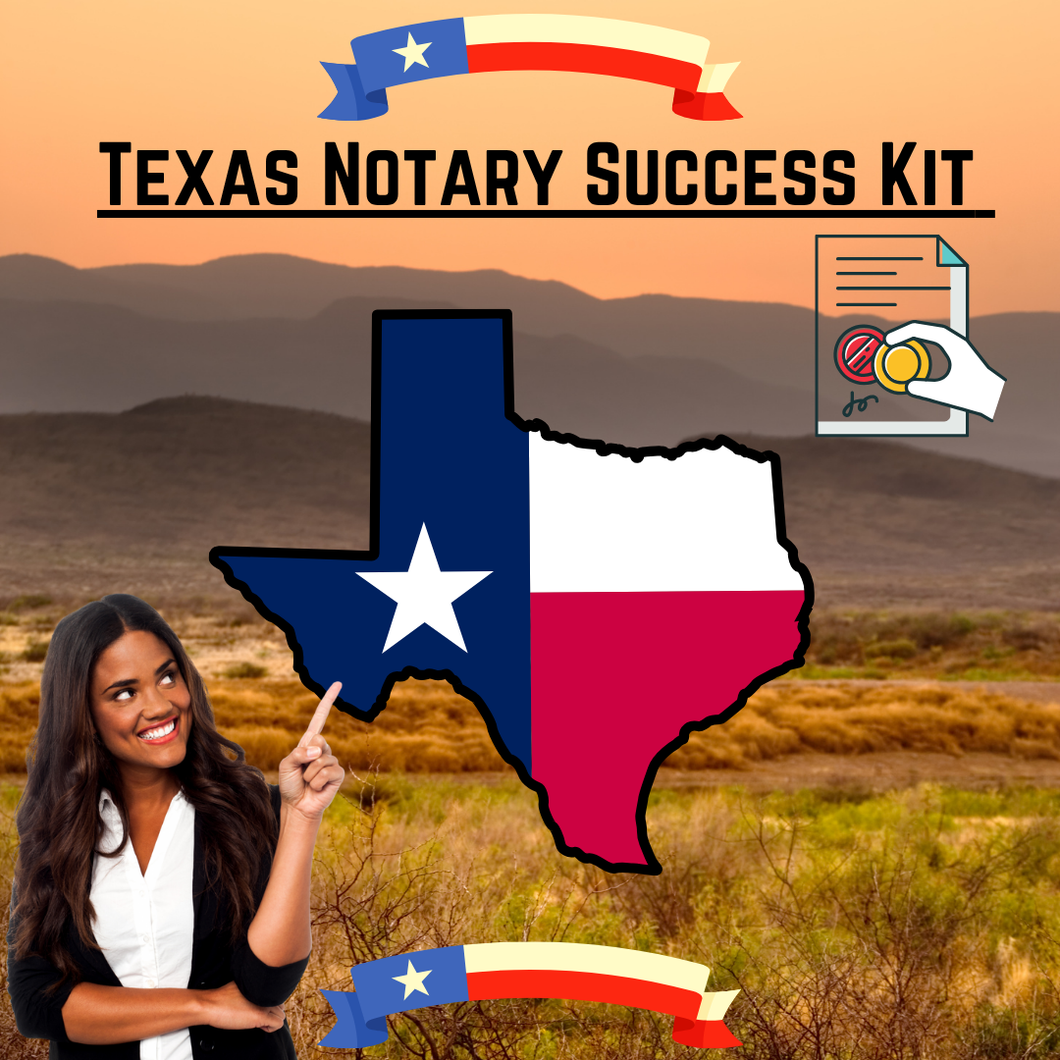 Texas Notary Success Kit