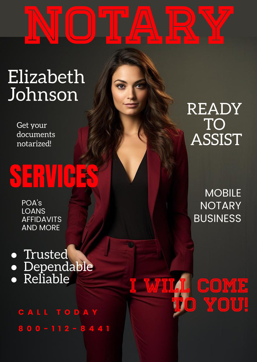 MAGAZINE THEMED COVER FLYERS (Get 2 for $29.99)
