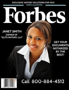 MAGAZINE THEMED COVER FLYERS (Get 2 for $29.99)