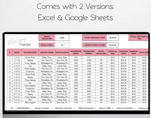 Load image into Gallery viewer, Notary Business Spreadsheet Bundle
