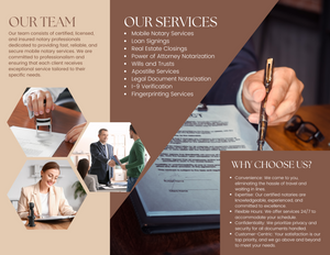 CUSTOM BROCHURE