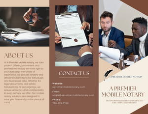 CUSTOM BROCHURE