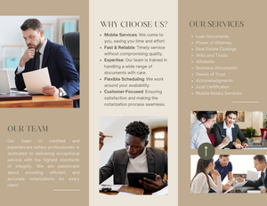 CUSTOM BROCHURE