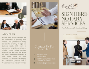 CUSTOM BROCHURE