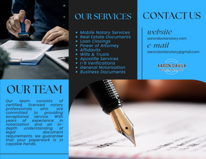 CUSTOM BROCHURE