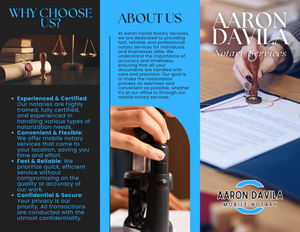 CUSTOM BROCHURE
