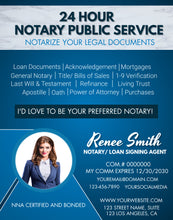 Load image into Gallery viewer, Get &quot;2&quot; amazing FLYERS for your NOTARY business!
