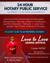 Load image into Gallery viewer, Get &quot;2&quot; amazing FLYERS for your NOTARY business!
