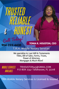 Get "2" amazing FLYERS for your NOTARY business!