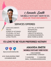 Load image into Gallery viewer, Get &quot;2&quot; amazing FLYERS for your NOTARY business!
