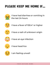 Load image into Gallery viewer, Day Care Business Kit-Over 100 editable templates
