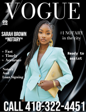Load image into Gallery viewer, MAGAZINE THEMED COVER FLYERS (Get 2 for $29.99)
