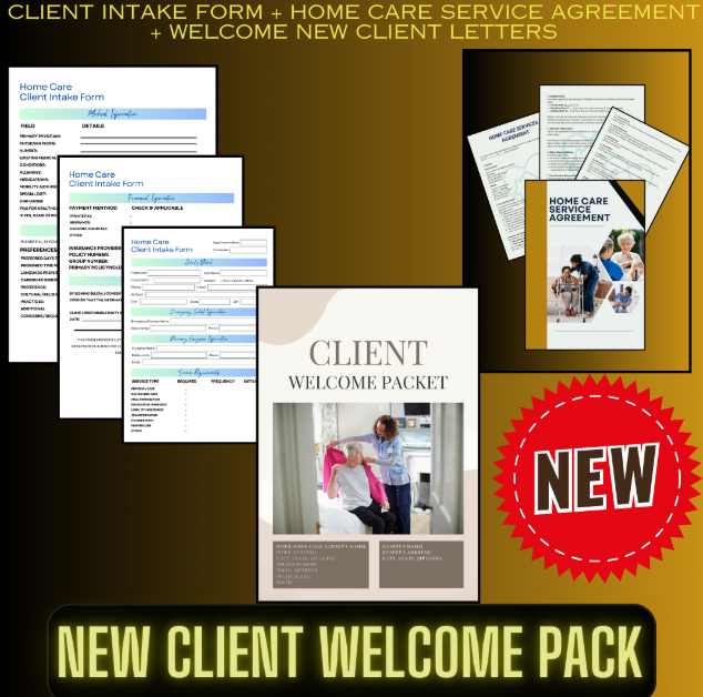 HOME CARE-NEW CLIENT WELCOME PACK