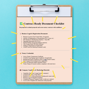 (1 Day Sale) HOW TO GET MORE NOTARY CLIENTS-bundle