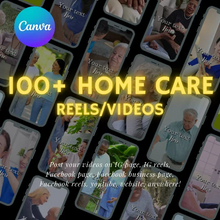 Load image into Gallery viewer, (100+ HOME CARE REELS) edit in canva
