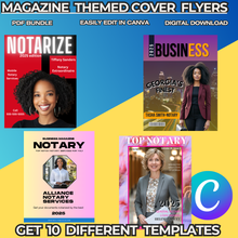 Load image into Gallery viewer, THE GEORGIA NOTARY &quot;GET IT ALL&quot; BUNDLE- Get 10 amazing template bundles &amp; more!
