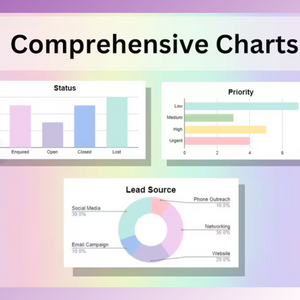 Client Tracker for  (Google Sheets & Microsoft Excel)