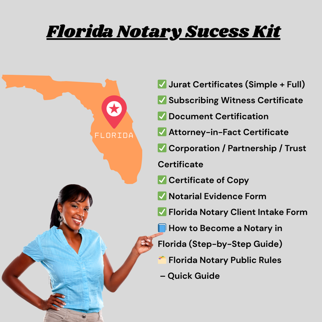 Florida Notary Success Kit