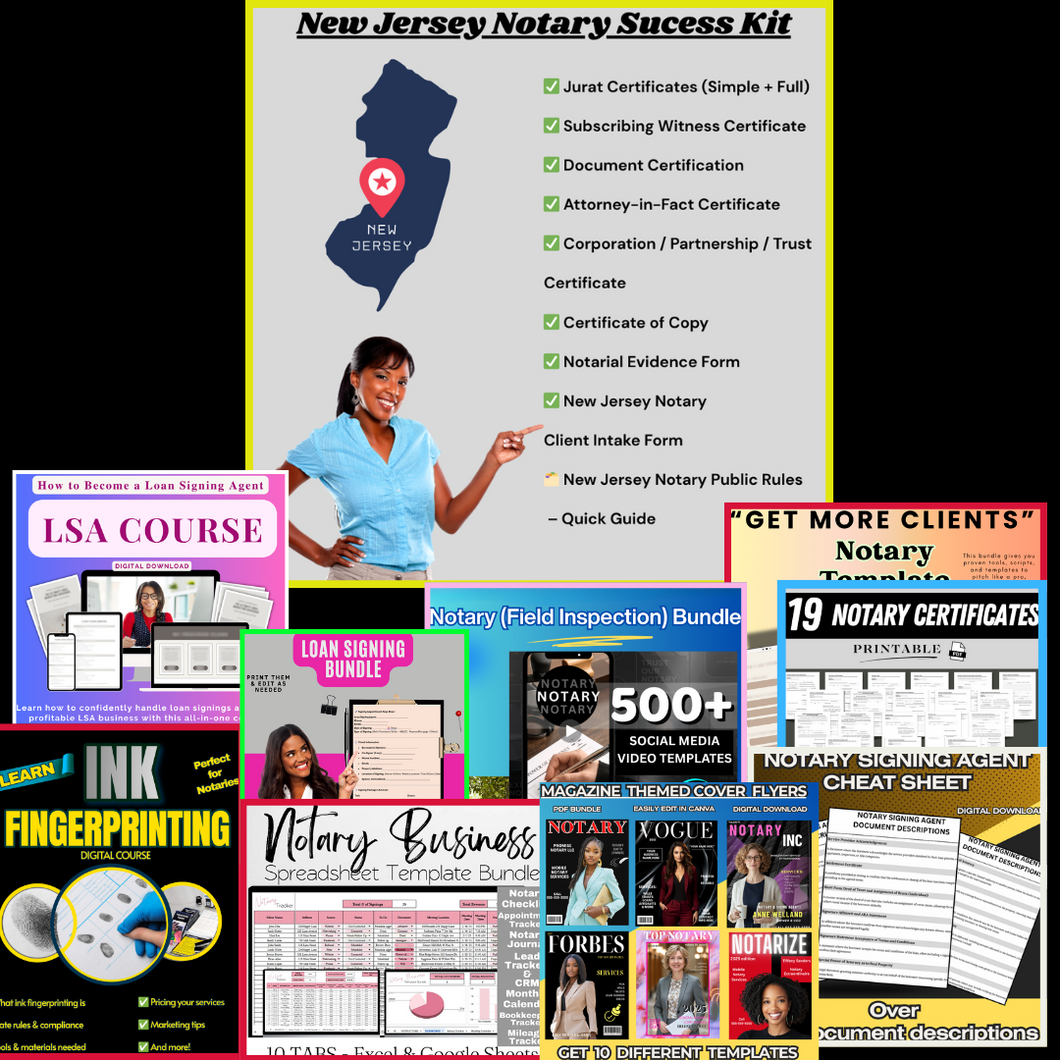 THE NEW JERSEY NOTARY 