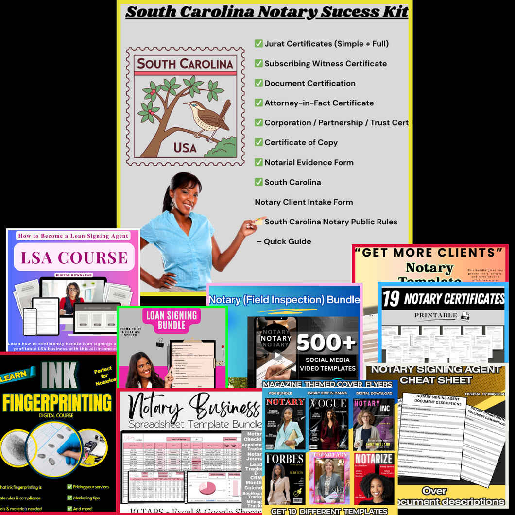 THE SOUTH CAROLINA NOTARY 