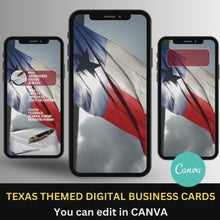 Load and play video in Gallery viewer, TEXAS THEMED-Digital Business Card

