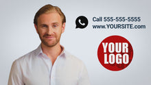 Load and play video in Gallery viewer, Get 2 &quot;TALKING HEAD&quot; VIDEOS for your business
