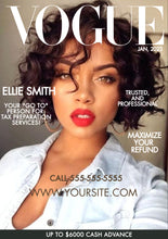 Load image into Gallery viewer, Get 2 MAGAZINE COVER mockups for your business!
